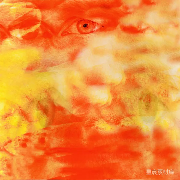 高清摄影 热情如火的面容