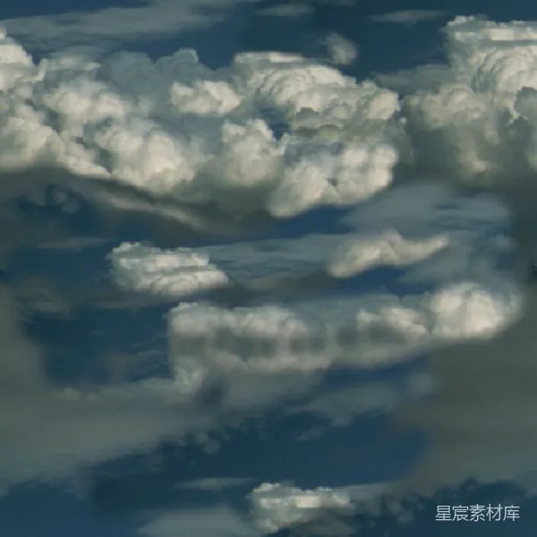 材质纹理 翱翔于云海之上