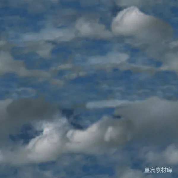 材质纹理 蓝天白云