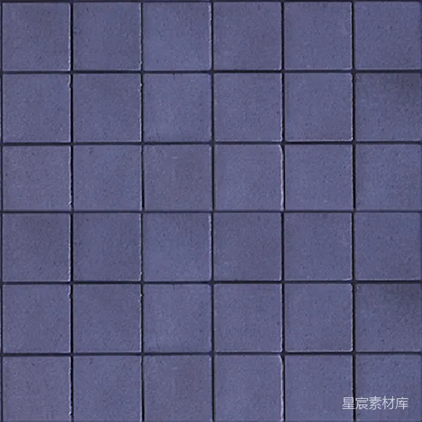 材质纹理 深蓝色方砖纹理背景