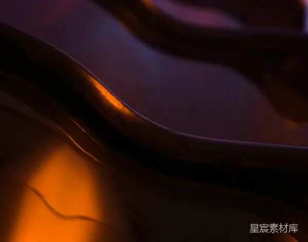 高清摄影 温暖的火焰与金属的光泽
