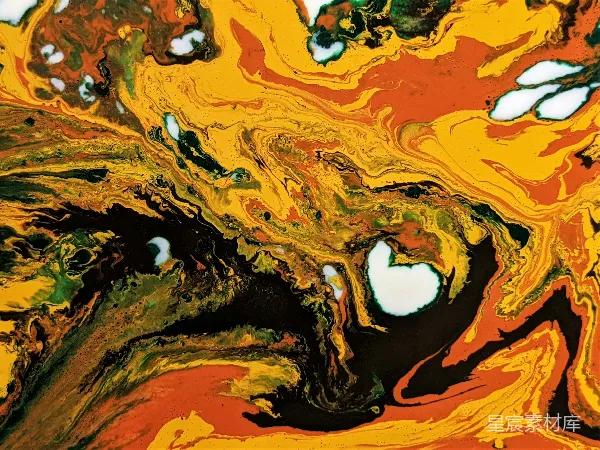 高清摄影 抽象色彩流动