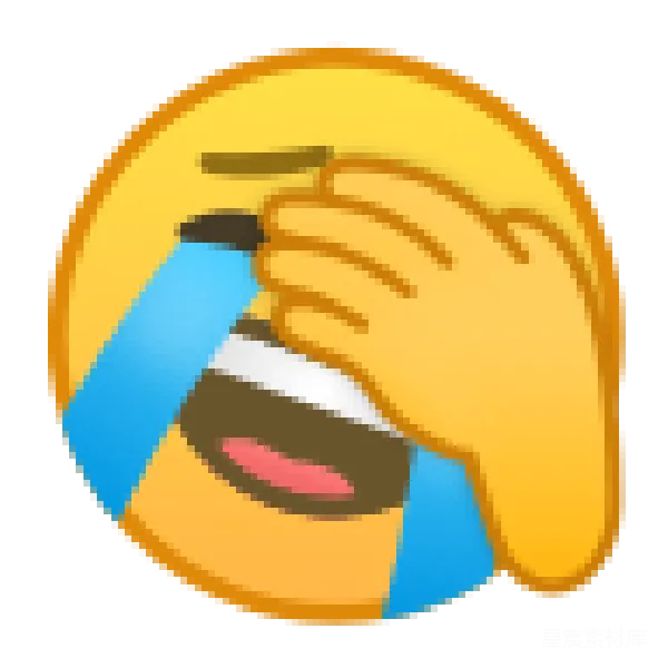 材质纹理 悲痛的黄色笑脸表情包
