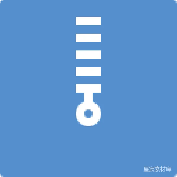 材质纹理 蓝色背景上的白色音量调节图标