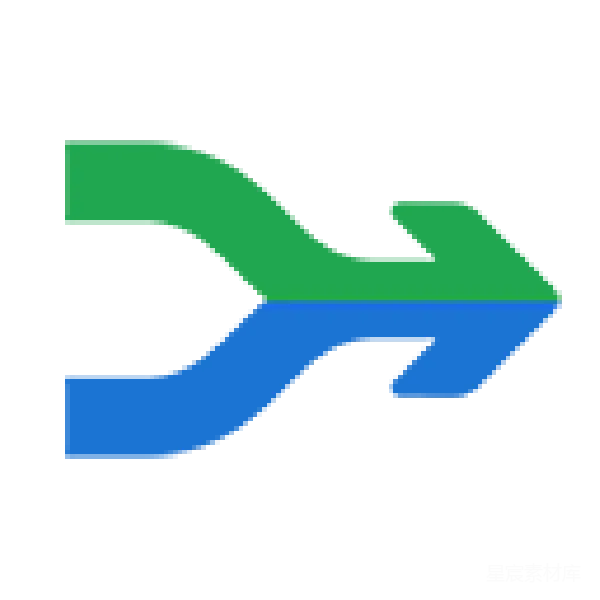 材质纹理 简约蓝绿双色渐变背景