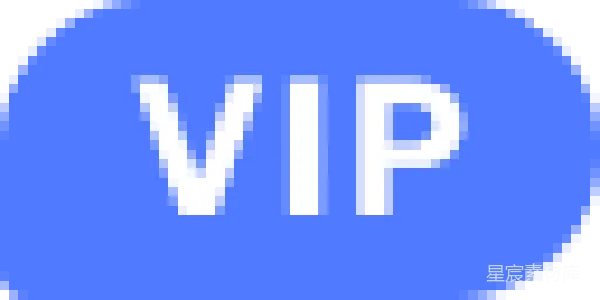 材质纹理 蓝色背景上的VIP标志
