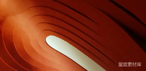 高清摄影 红色螺旋灯带
