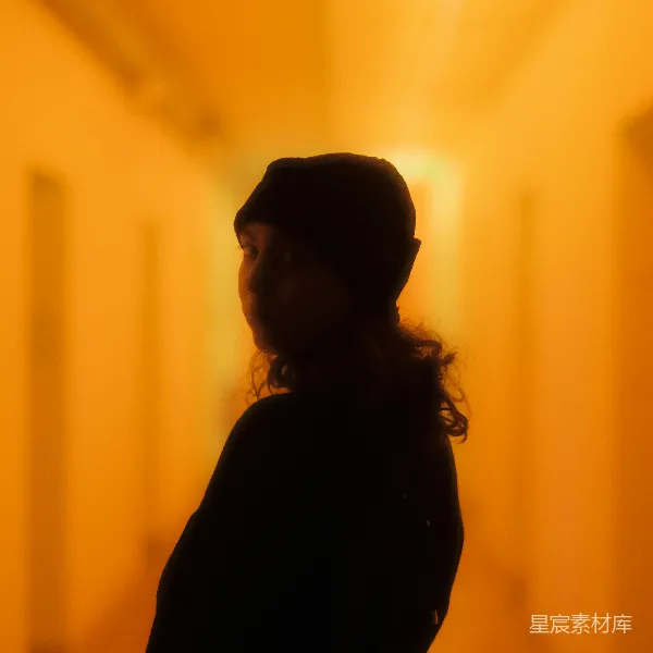高清摄影 逆光中的剪影