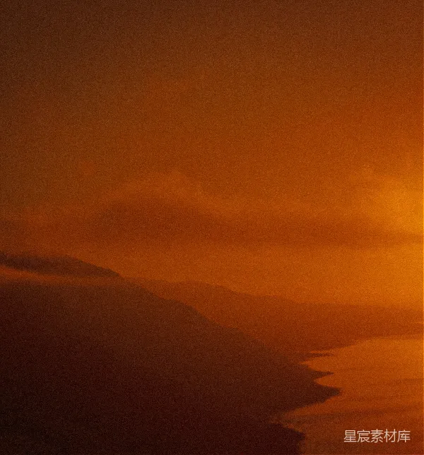 高清摄影 黄昏的山峦