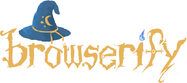 材质纹理 Browsenify：魔法学院的logo设计