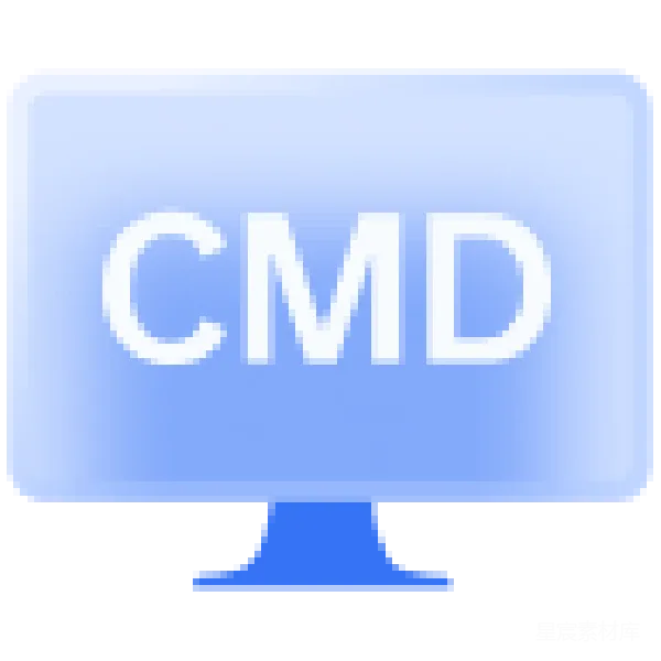 材质纹理 电脑CMD图标