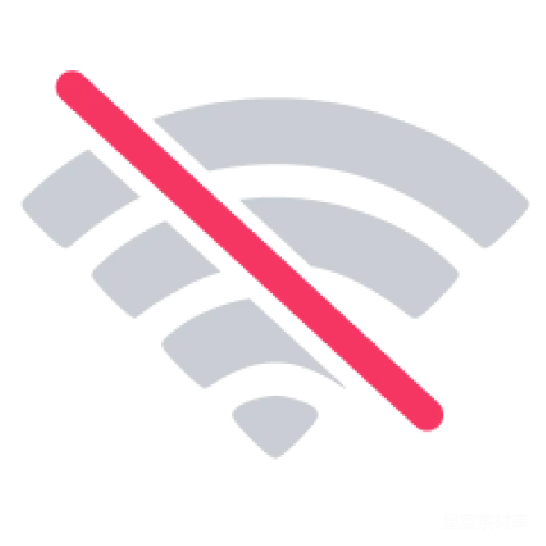 材质纹理 禁用Wi-Fi图标