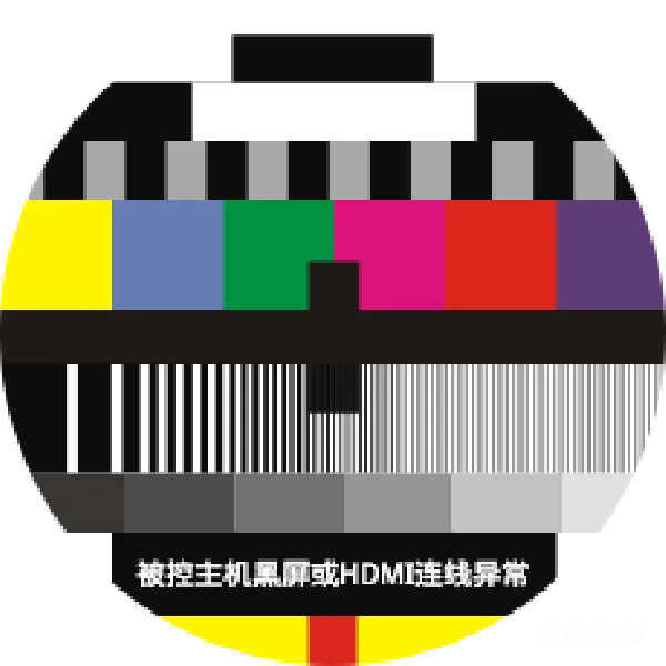 材质纹理 电视测试信号异常提示
