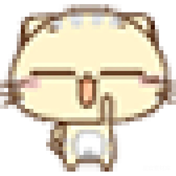 材质纹理 可爱的卡通猫咪表情包
