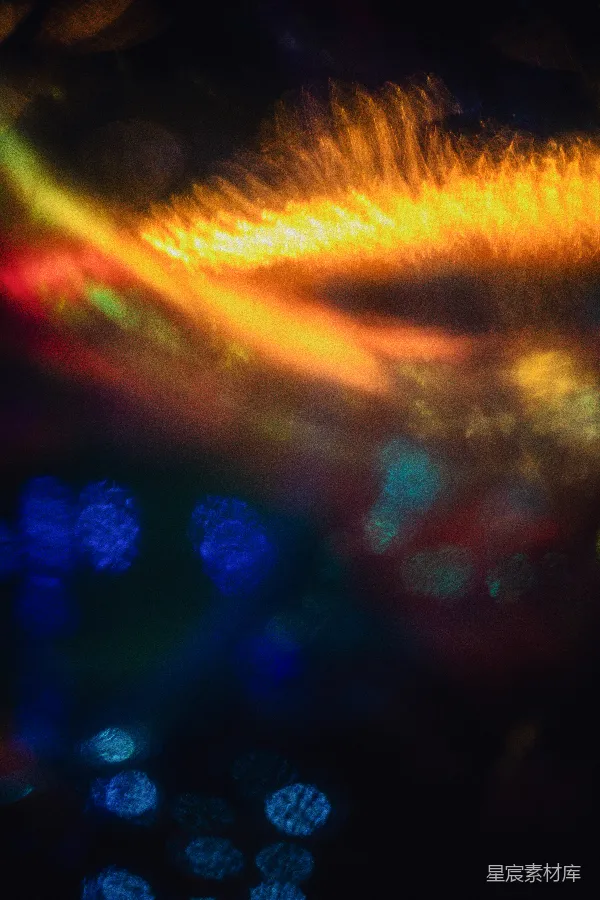 高清摄影 梦幻光斑夜景