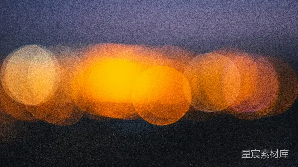 高清摄影 流动的光点：夜晚的迷人景致