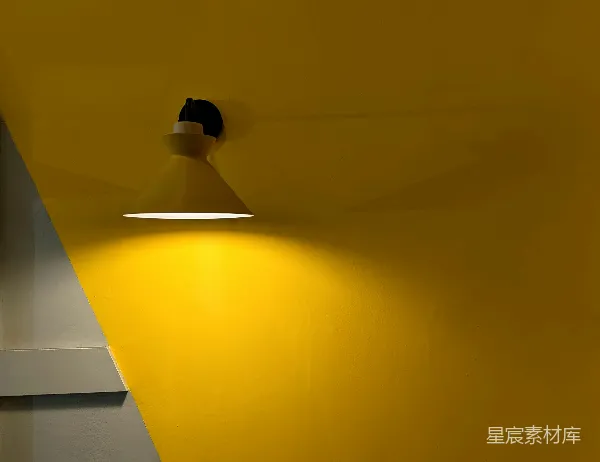 高清摄影 温暖的黄色灯光