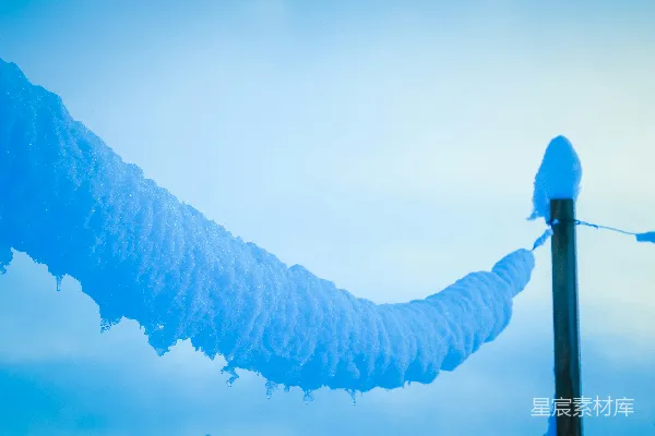 高清摄影 冬日雪挂
