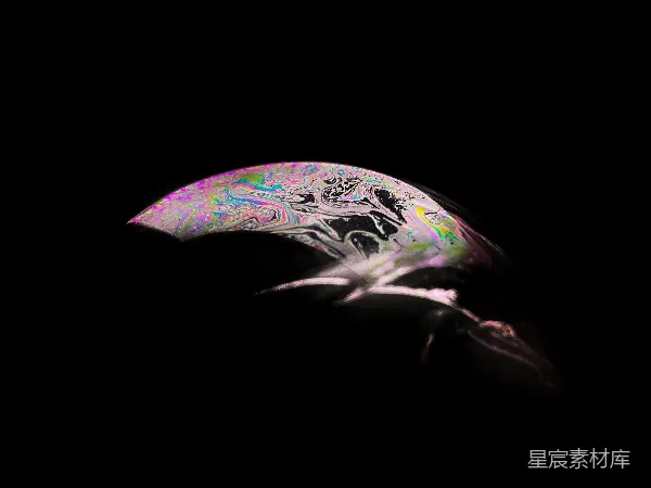 高清摄影 彩虹泡泡