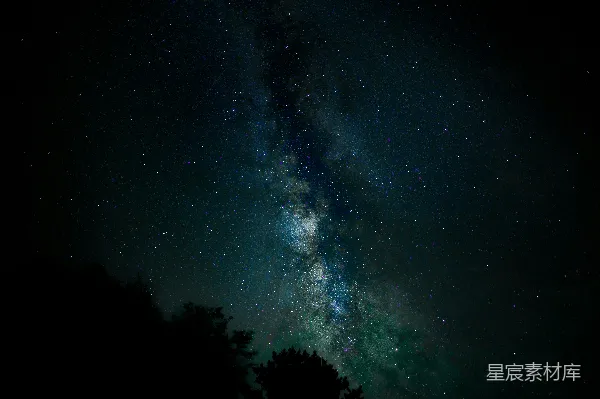 高清摄影 银河夜空