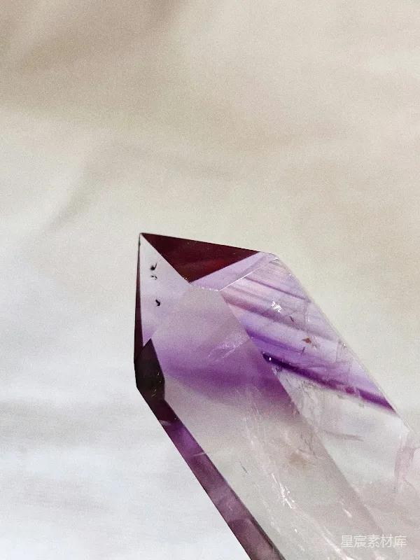 高清摄影 紫色水晶宝石