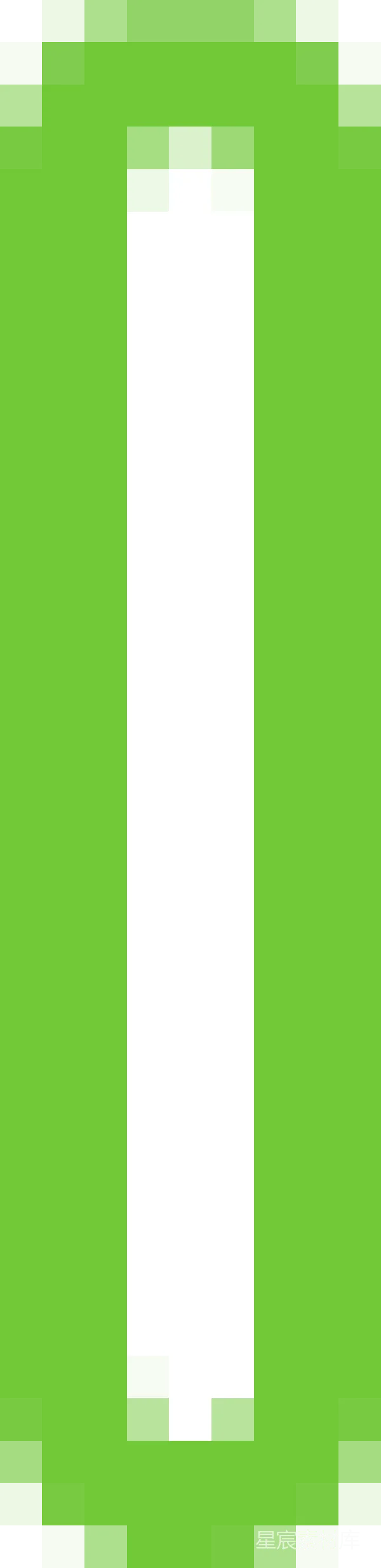元素素材 绿色背景中的白色竖条
