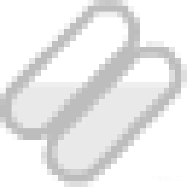 元素素材 黑白像素风格的汽车轮廓