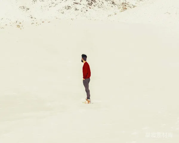 高清摄影 孤独的背影