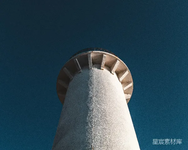 高清摄影 灯塔的轮廓