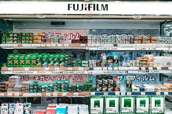 高清摄影 富士胶片商店内景