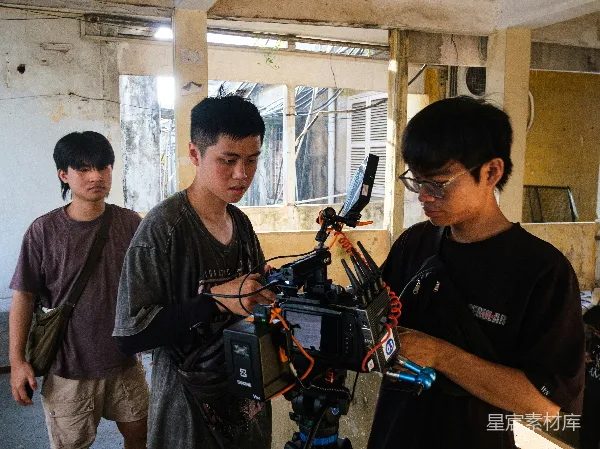 高清摄影 团队合作中的摄像机调试