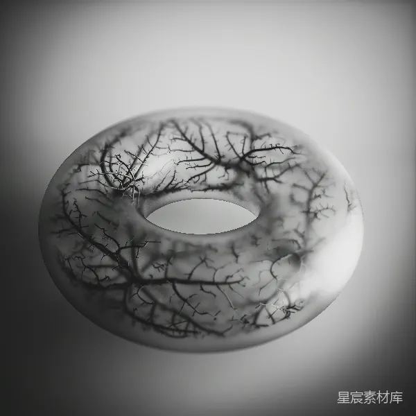 高清摄影 树形结构的环形物体
