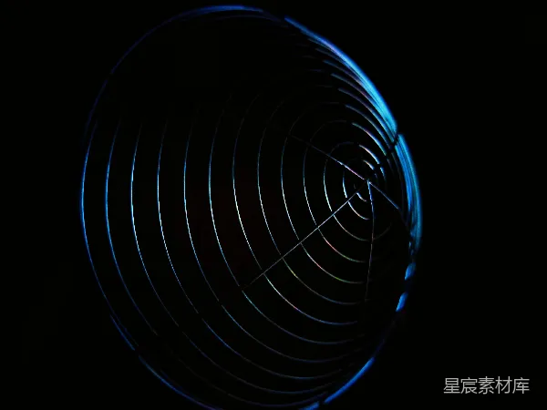 高清摄影 旋转的光圈