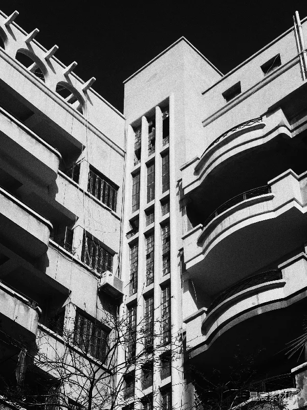 高清摄影 黑白建筑的几何之美