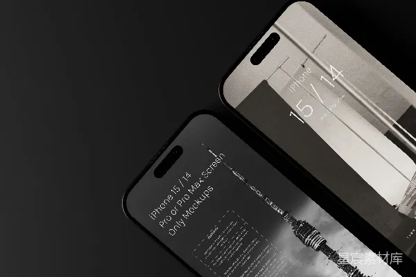 高清摄影 iPhone 15/14 Pro Max屏幕样机