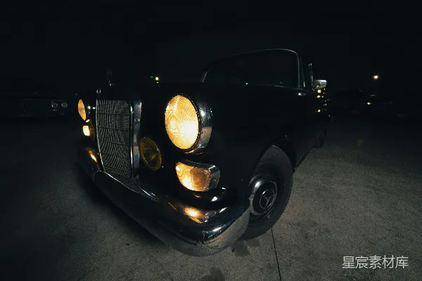 高清摄影 经典车型夜景