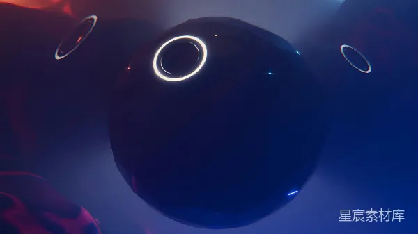 高清摄影 科幻风格的未来星球