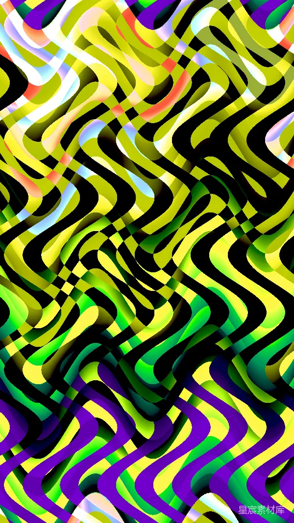 高清摄影 彩色扭曲线条背景