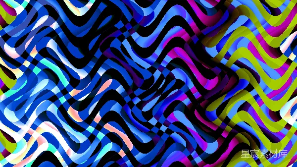 高清摄影 波浪曲线抽象图案