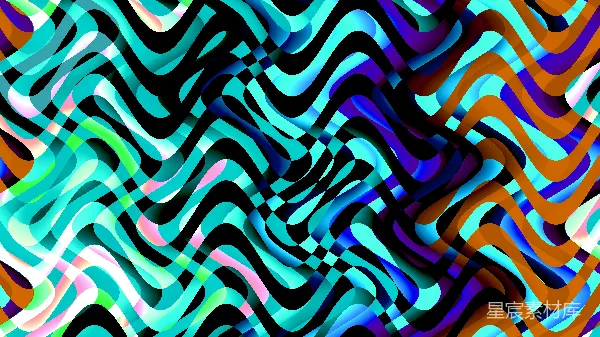 高清摄影 波浪交织的抽象图案