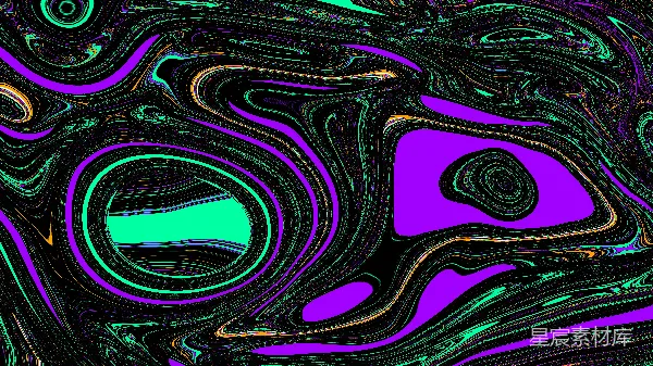 高清摄影 流动的霓虹梦