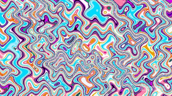 高清摄影 色彩斑斓的抽象波浪背景