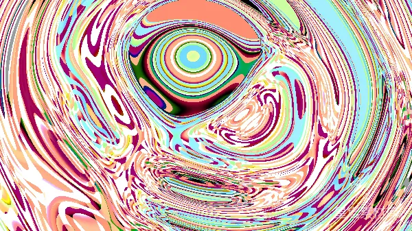 高清摄影 色彩漩涡