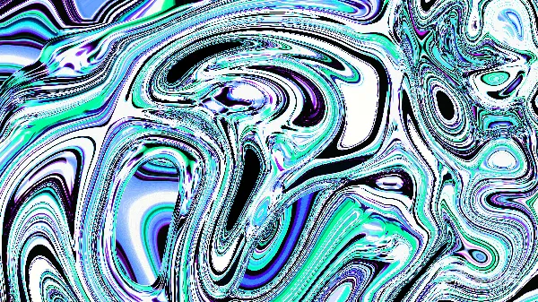 高清摄影 流动的色彩漩涡