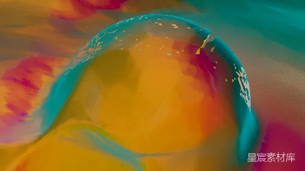 高清摄影 色彩斑斓的梦幻泡泡