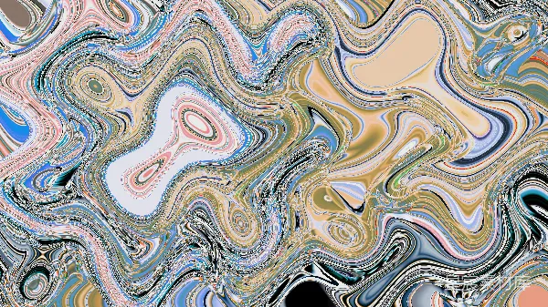 高清摄影 流动的抽象色彩