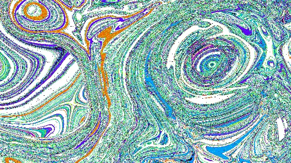 高清摄影 色彩漩涡：抽象艺术背景