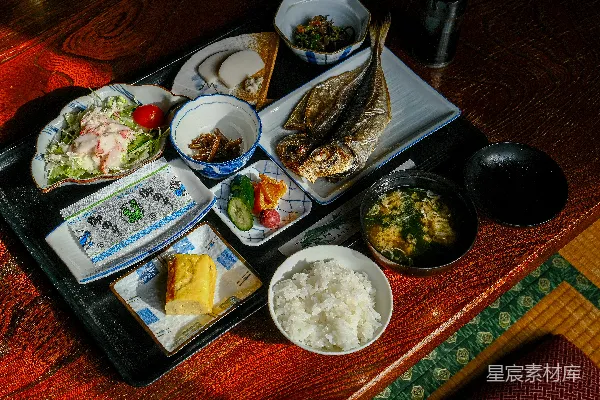高清摄影 精致日式早餐