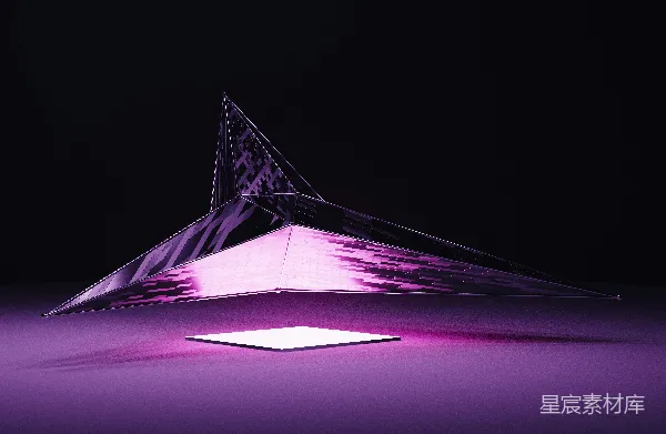 高清摄影 未来感的几何结构