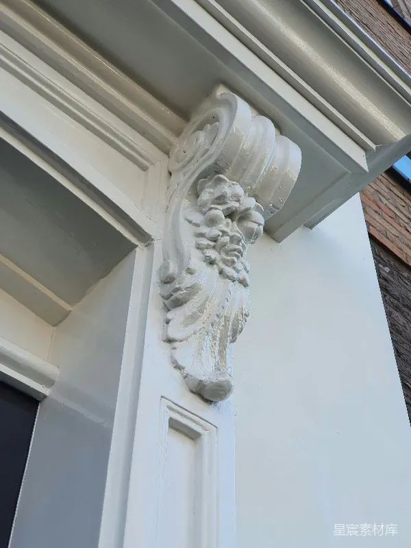 高清摄影 欧式建筑细节特写